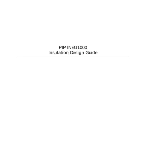 PIP INEG1000 pdf