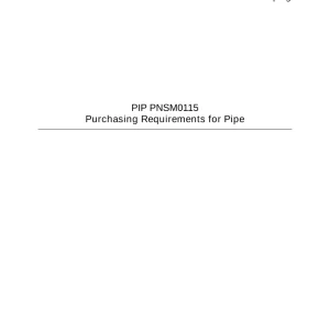 PIP PNSM0115 pdf