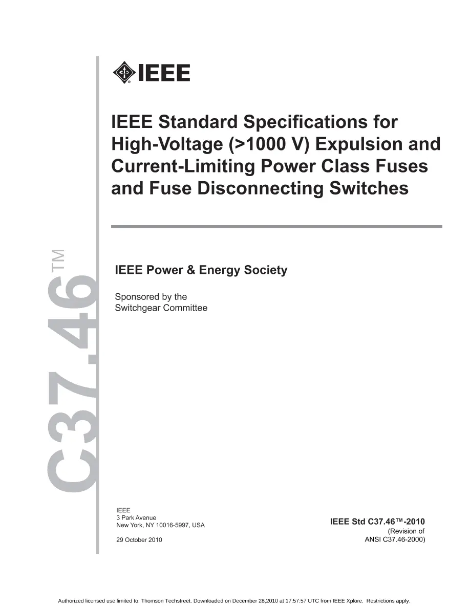 IEEE C37.46-2010 pdf