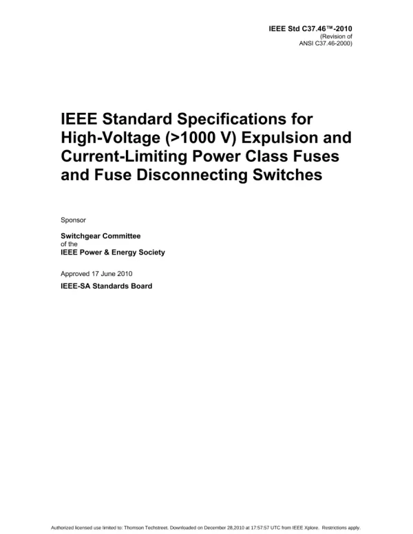 IEEE C37.46-2010 pdf