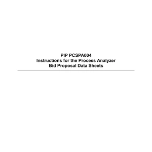 PIP PCSPA004 pdf