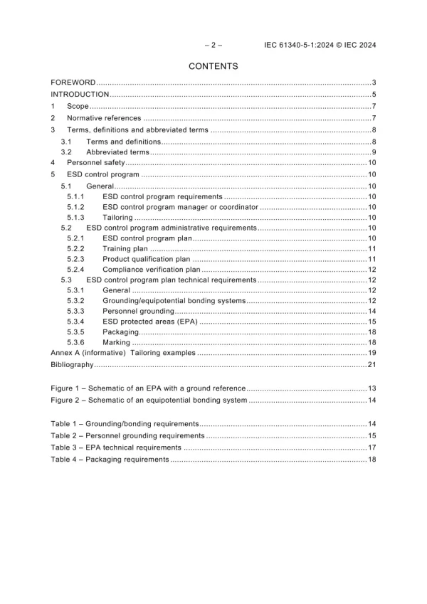 IEC 61340-5-1 Ed. 3.0 B:2024 pdf