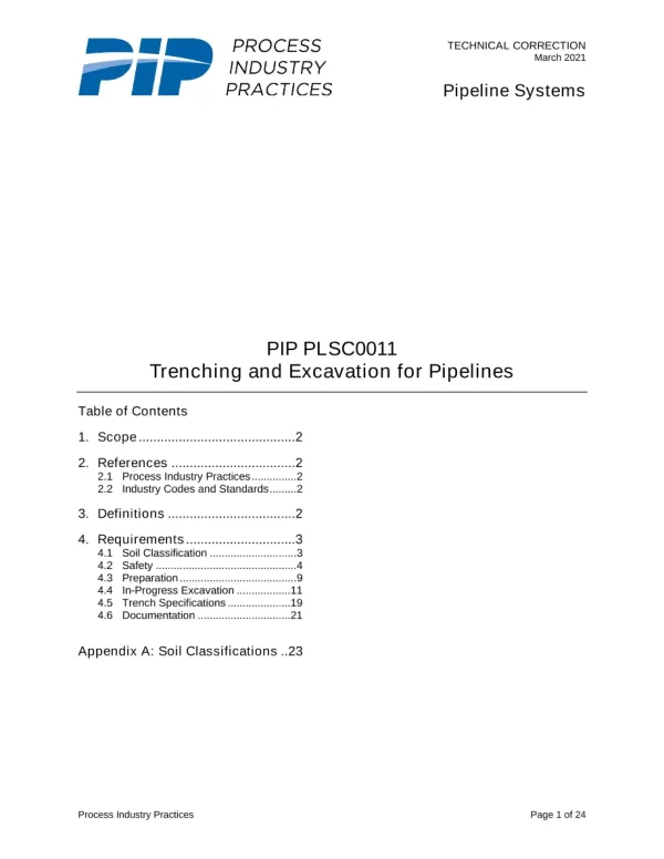 PIP PLSC0011 pdf