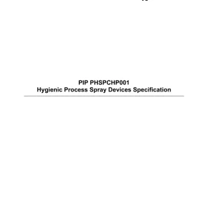 PIP PHSPCHP001 pdf