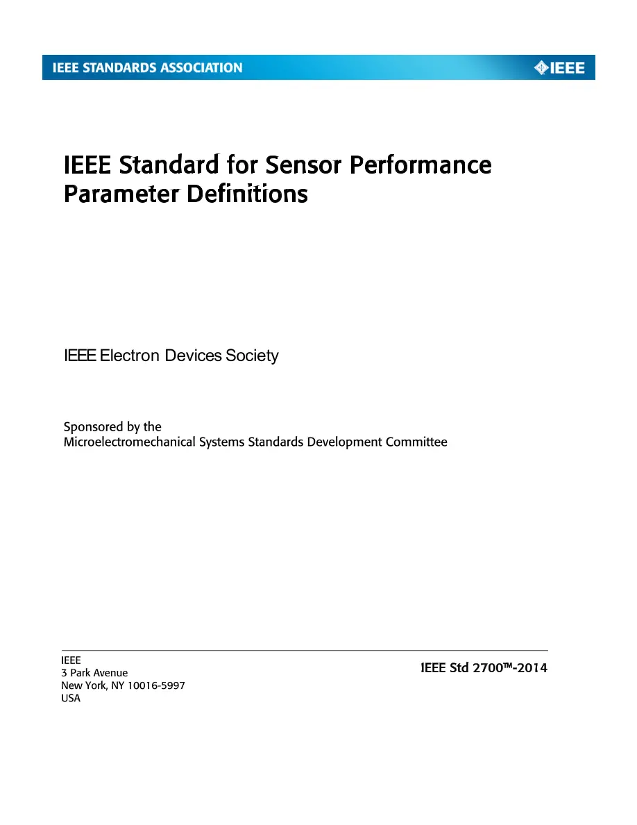 IEEE 2700-2014 pdf