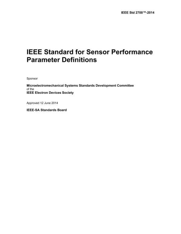 IEEE 2700-2014 pdf