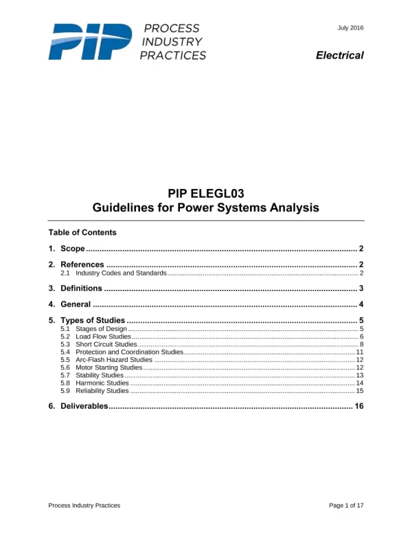 PIP ELEGL03 pdf