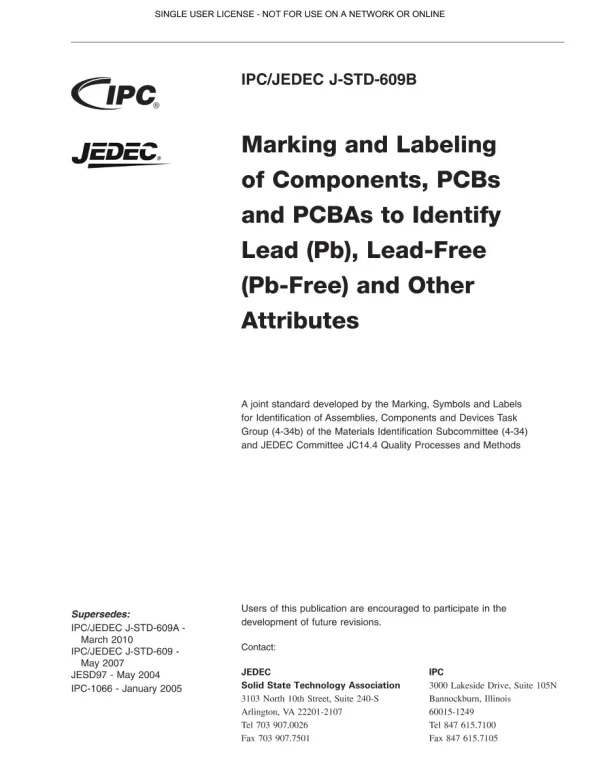 IPC J-STD-609B pdf