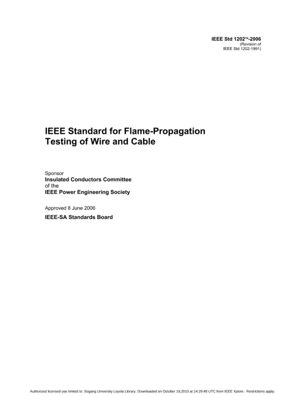 IEEE 1202-2006 pdf