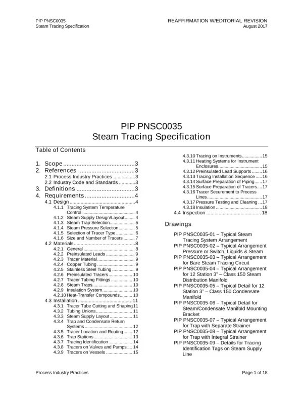 PIP PNSC0035 pdf