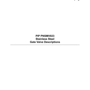 PIP PNSMV023 pdf