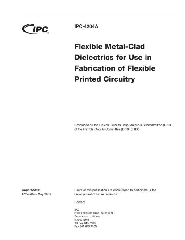 IPC 4204A pdf