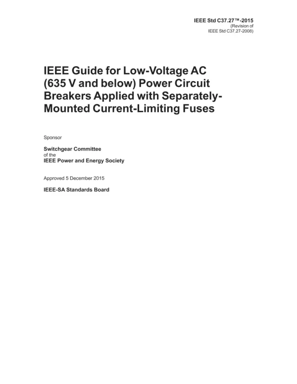 IEEE C37.27-2015 pdf