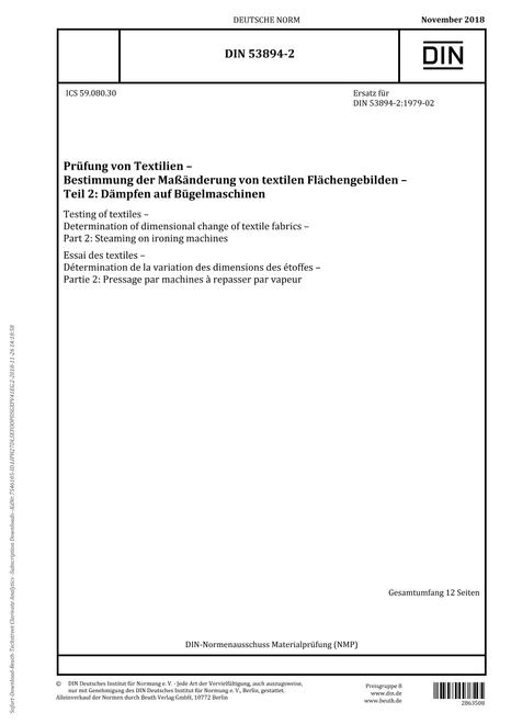 DIN 53894-2:2018 pdf