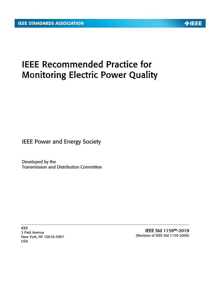 IEEE 1159-2019 pdf