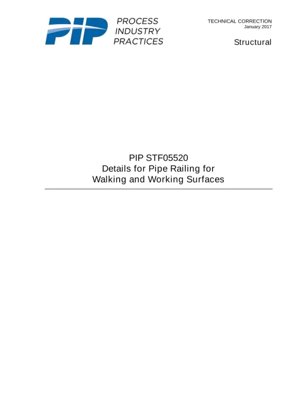 PIP STF05520 pdf