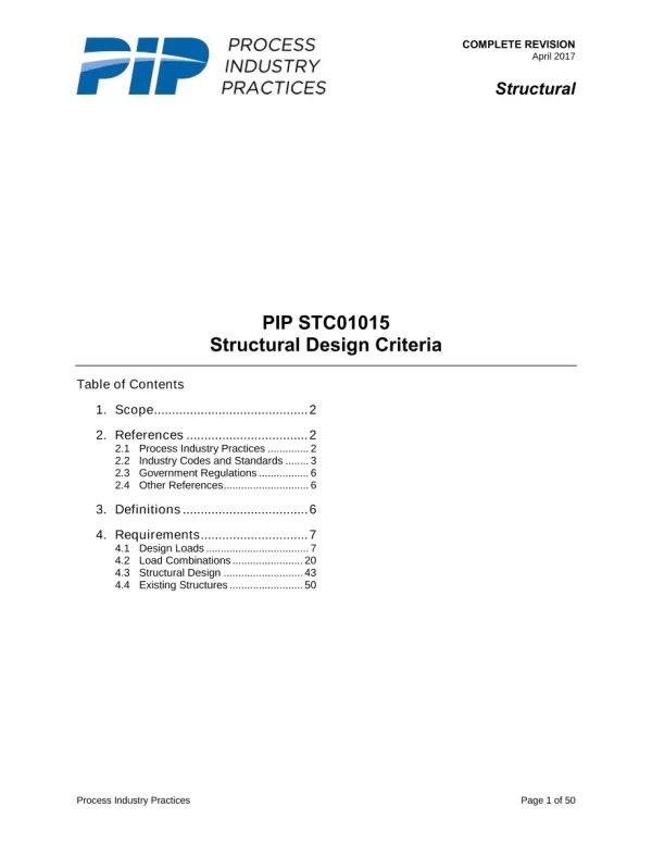 PIP STC01015 pdf