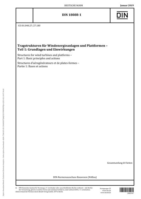 DIN 18088-1:2019 pdf