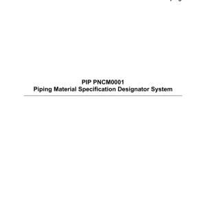 PIP PNCM0001 pdf