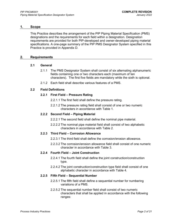 PIP PNCM0001 pdf