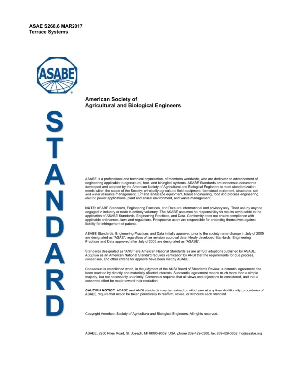 ASAE/ASABE S268.6 pdf