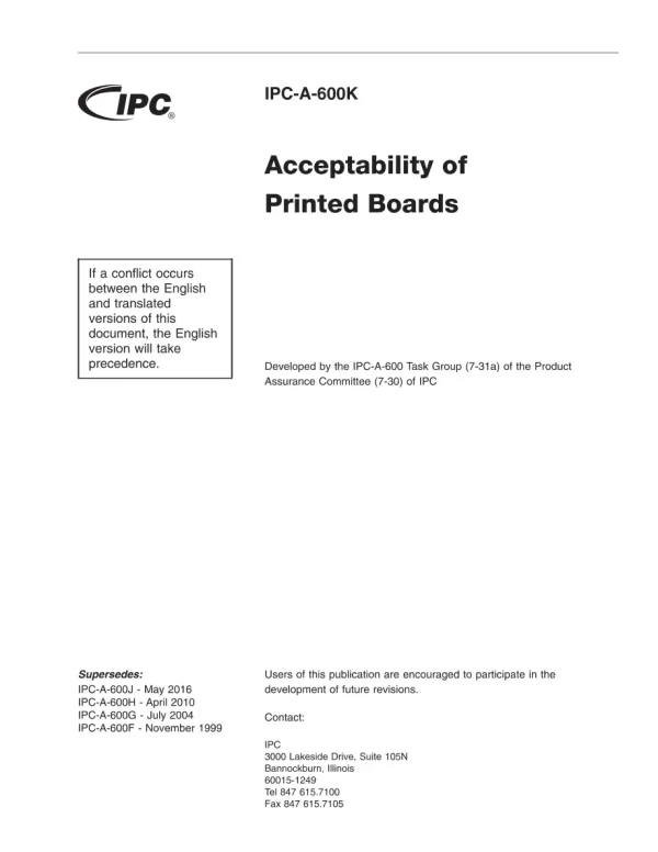 IPC A-600K pdf