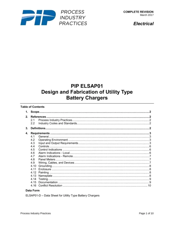 PIP ELSAP01 pdf