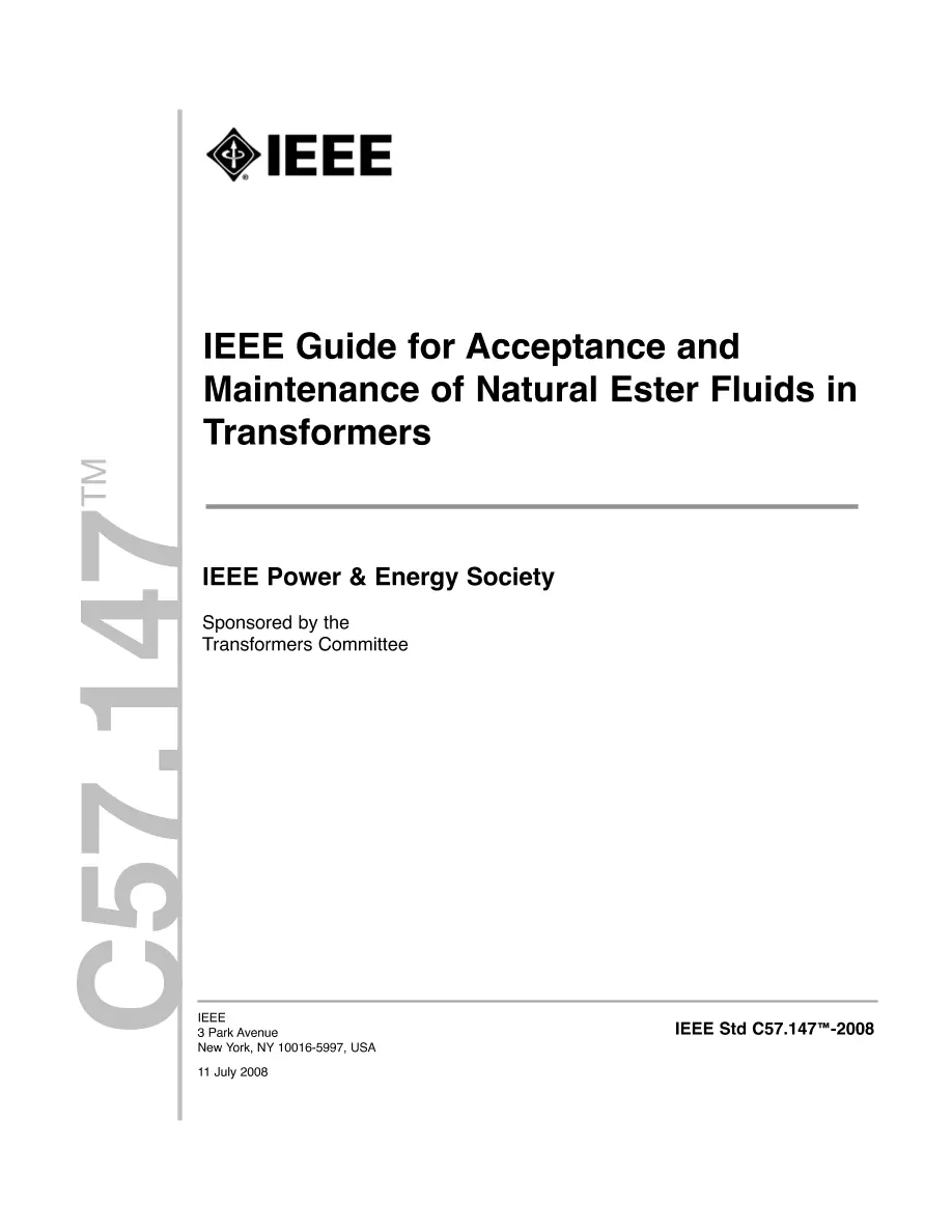 IEEE C57.147-2008 pdf