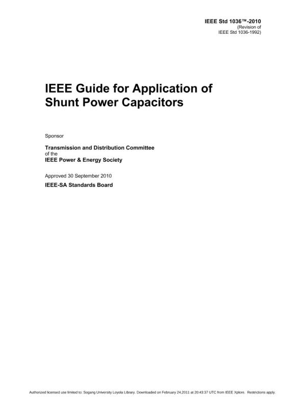 IEEE 1036-2010 pdf