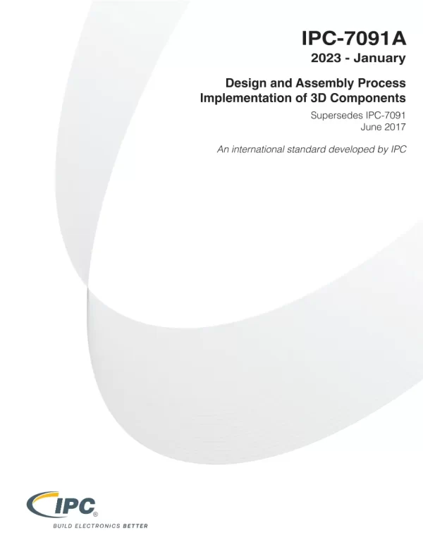 IPC 7091A-2023 pdf