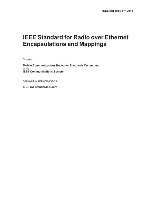 IEEE 1914.3-2018 pdf