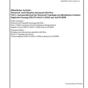 DIN CEN/TS 16614-1:2020 pdf