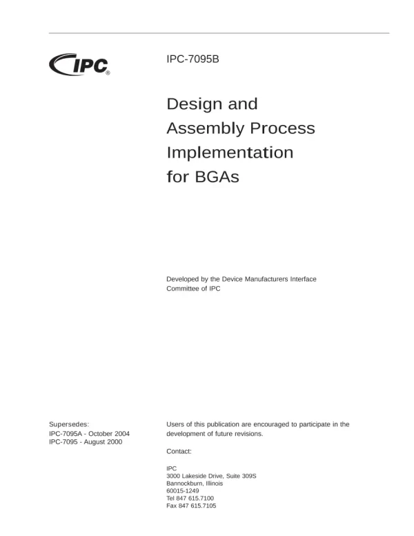 IPC 7095B pdf