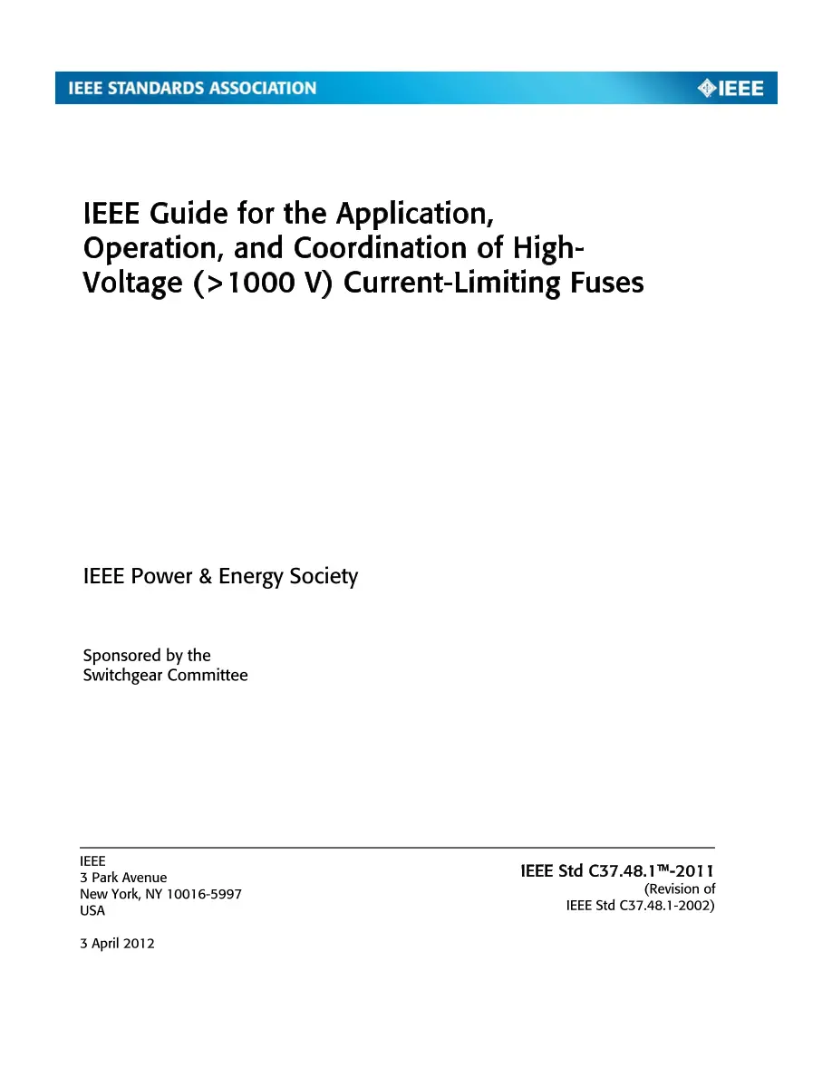 IEEE C37.48.1-2011 pdf