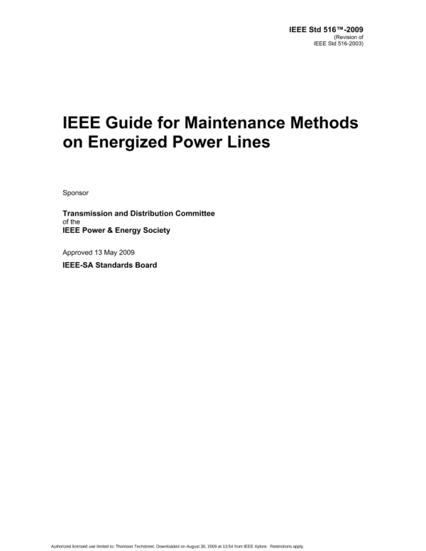 IEEE 516-2009 pdf