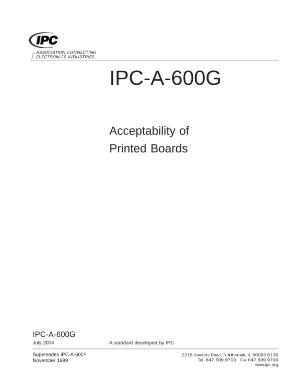 IPC A-600G pdf