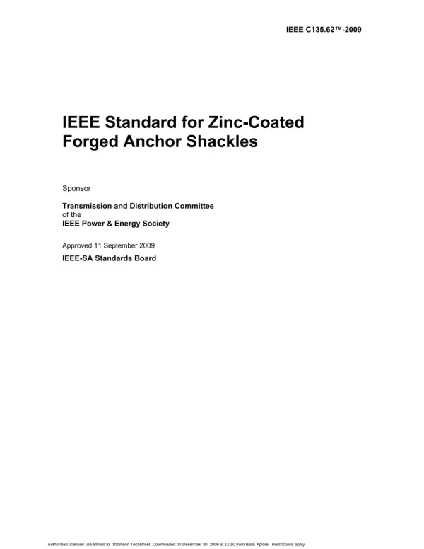 IEEE C135.62-2009 pdf