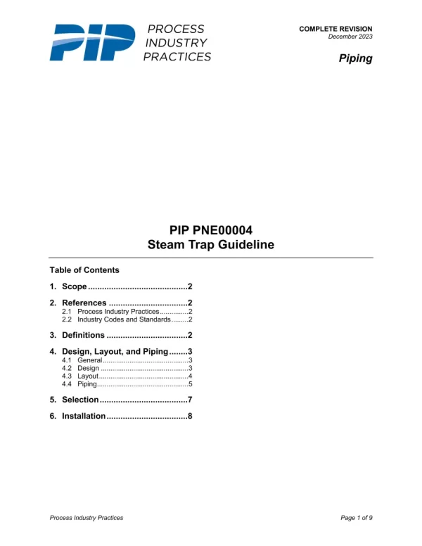 PIP PNE00004 pdf