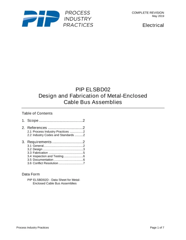 PIP ELSBD02 pdf