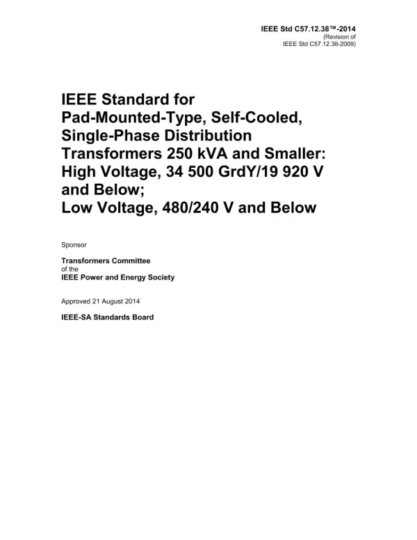 IEEE C57.12.38-2014 pdf