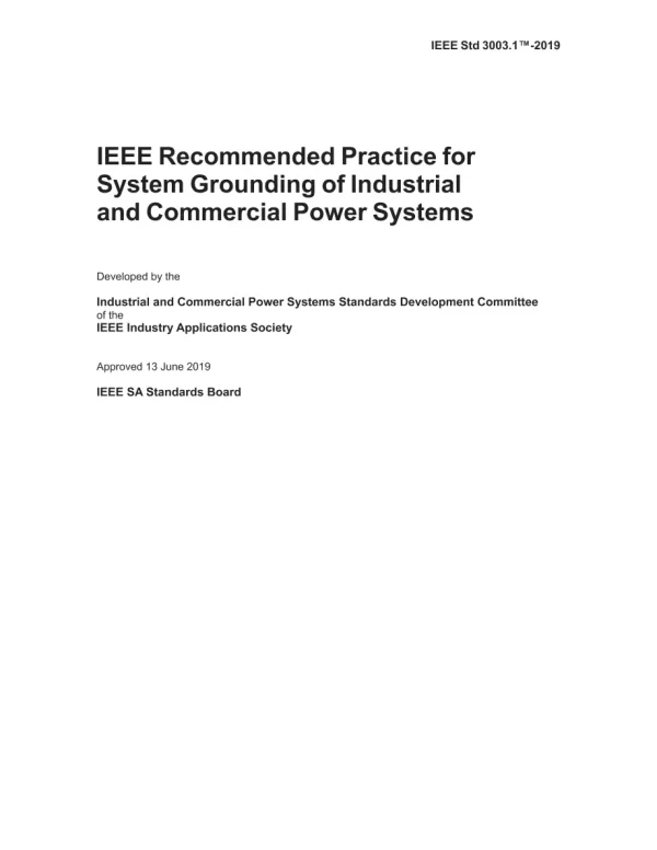 IEEE 3003.1-2019 pdf