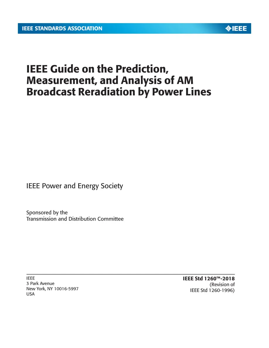 IEEE 1260-2018 pdf