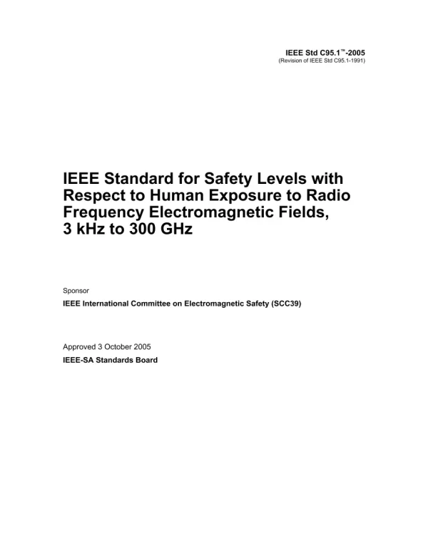 IEEE C95.1-2005 pdf