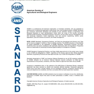 ASAE/ASABE S620 pdf