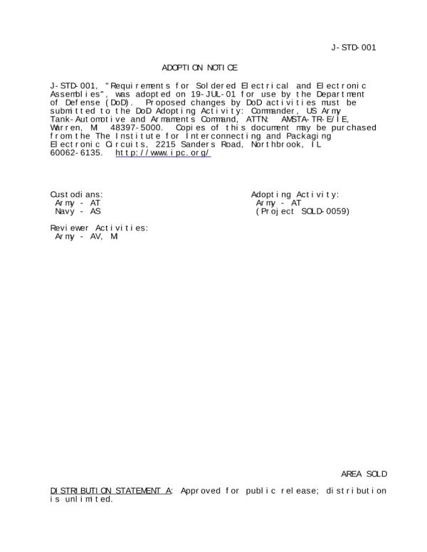 IPC J-STD-001E pdf