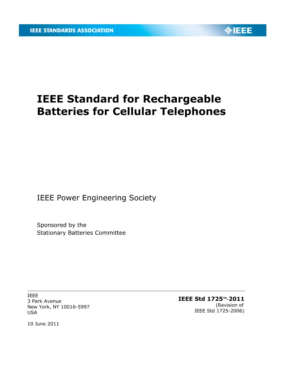 IEEE 1725-2011 pdf