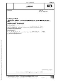 DIN 820-13:2020 pdf