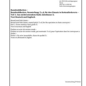 DIN 5694-1:2018 pdf