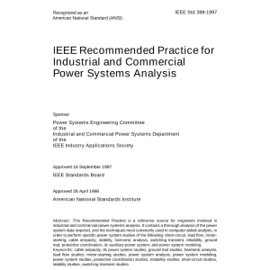 IEEE 399-1997 pdf