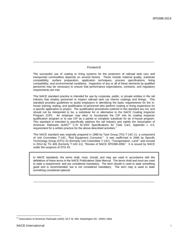 NACE SP0398-2014 pdf